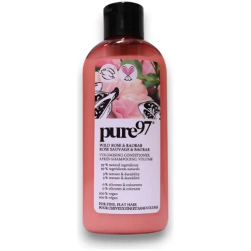 Pure97, Rose & Baobab, Hair Shampoo, For Volume, 2