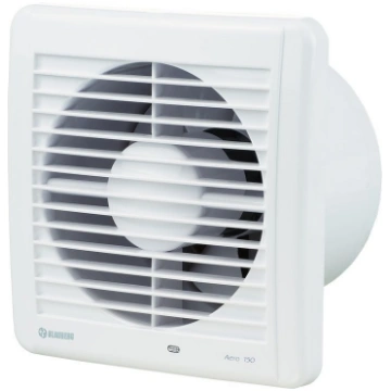 Ventilators AERO 150T ar pretvārstu un taimeri (Bl