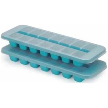 Joseph Joseph Flow Pack of 2 Easy-fill Blue Ice-cu
