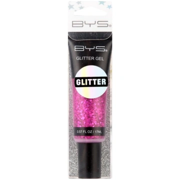 Glitter želeja Pink BYS, 17 ml