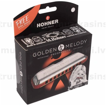 Hohner Golden Melody Harmonica in G