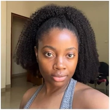 Pīta copīte, 12-26 collu (30,5-66 cm), Afro Kinky