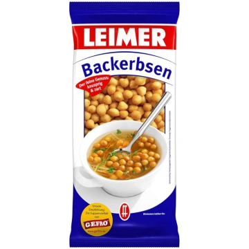 LEIMER cepamie zirņi 200 g, 4 iepakojumos – kraukš