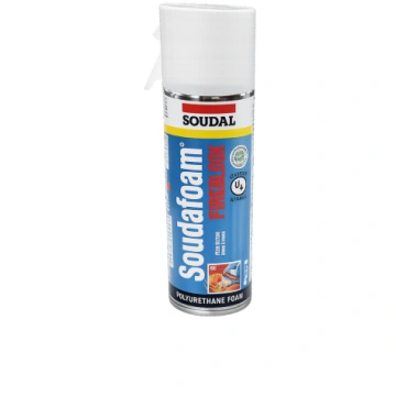 Soudal 128664 Soudafoam Fireblock Straw Foam (600m