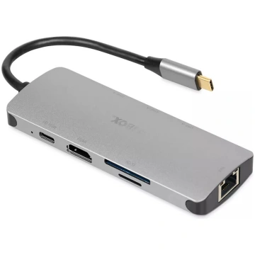 Saskarnes hubs IBOX IUH3RJ4K USB Type-C — USB 3.2 