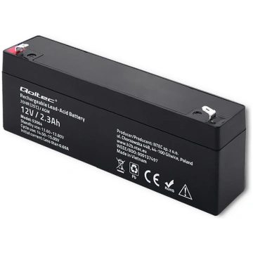 UPS akumulators Qoltec ATG 12V 2.3Ah, 2.3 Ah