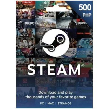 Filipīnas Steam 500 PHP Dāvanu Karte