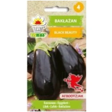 TORAF Sēklas baklažāni Black Beauty 1g