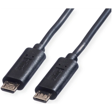 Roline USB 2.0 Charging Cable, Micro B - Micro B, 