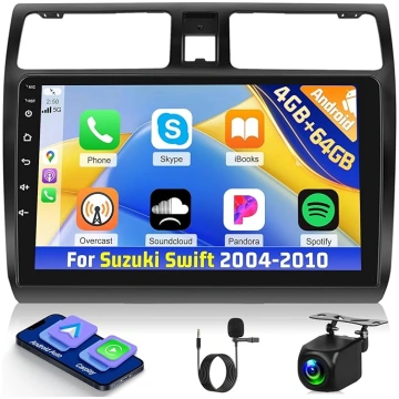NHOPEEW 4+64G auto radio Toyota Yaris 2012-2017 -