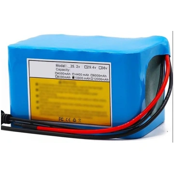 24 V 10 Ah e-velosipēda Pedelec akumulators, 7S4P