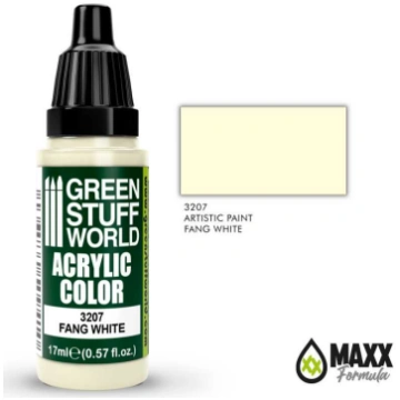 Acrylic Color FANG WHITE Green Stuff 8435646505671