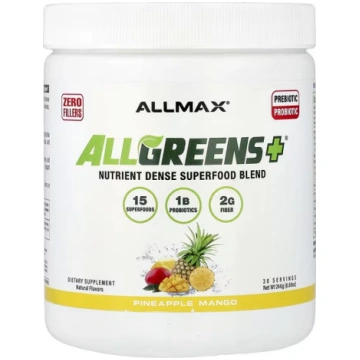 ALLMAX, ALLGREENS+®, Pineapple Mango, 8.68 oz (246