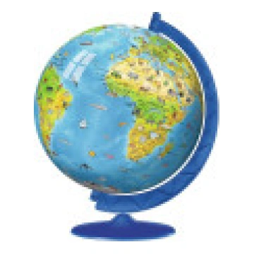 Ravensburger Spherical Puzzle 180el Globus angļu v