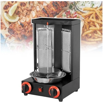 vnmudzeo 2 degļu vertikālais grils DöNer kebabam, 