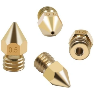 Nozzle 0.4mm M6 - Filament 1.75mm - H13mm - Conica
