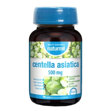 NATURMIL CENTELLA ASIATICA 500 MG 90 COMPRESSE DIE