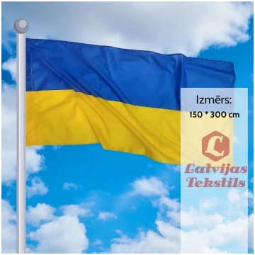 Ukrainas karogs fasādei un mastam | 150 * 300 cm U