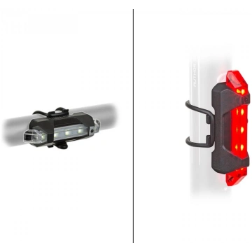 Author A-Stake Ar Mini USB lādējamu velo lukturu k