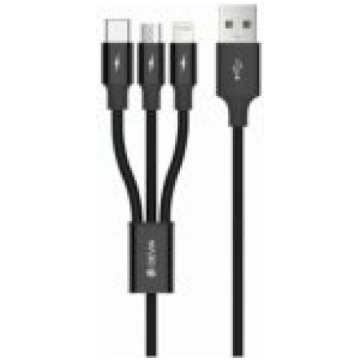 Devia Kintone Series 3In1 Tube, USB to Lightning, 