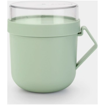 BRABANTIA Make Take zupas kārba 0.6L jade green 20