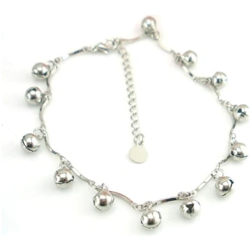 Boowhol Unisex Bell Friendship Anklet Ankle Bracel