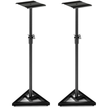 KOMFOTTEU Set of 2 Speaker Stands Height Adjustabl