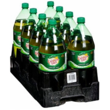 Canada Dry Ginger Ale Polyethylene Soft Drink 2L/4
