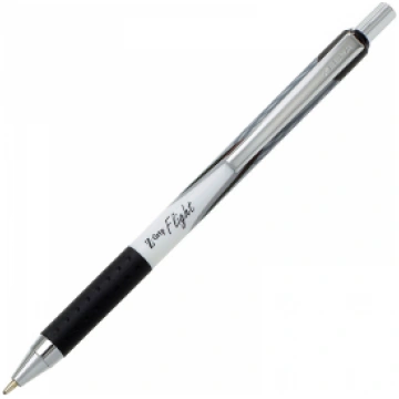 Lodīšu pildspalva ZEBRA Z-GRIP FLIGHT 1.2mm melna 