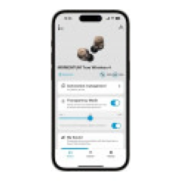 Sennheiser Momentum 4 austiņas Melnā un vara krāsā