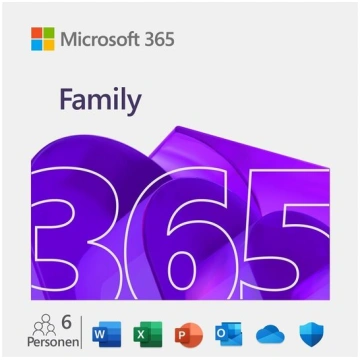Biroja programma Microsoft Office 365 Family ESD