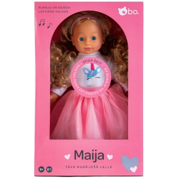 BO. bo. Interaktīvā lelle "Maija", ,Latviešu valod