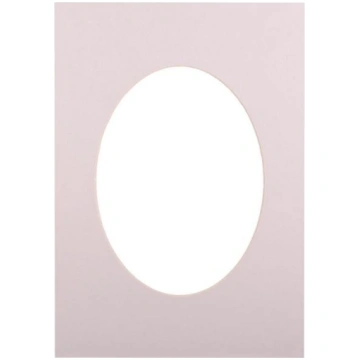 Passepartout 15x21 light grey oval 4741326207266 2