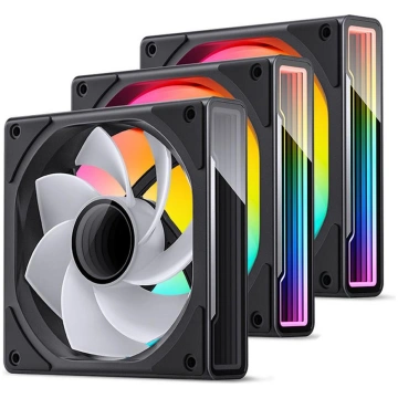 Jonsbo ZK-120B Reverse 3-Pack, ARGB, Black ZK-120B