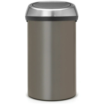 Brabantia atkritumu tvertne Touch Bin, 60 l, brūna