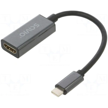 Adapter | HDMI socket,USB C plug | 4K,UHD 2160p | 