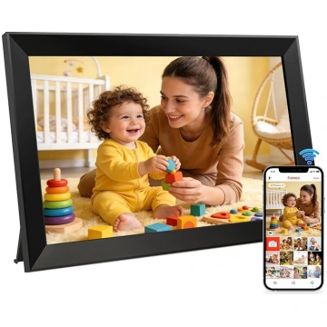 Frameo digitālo bilžu rāmis WLAN 10,1 collas, 1280