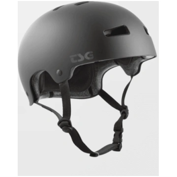 TSG Helmet Kraken SOLID Color Satin Black ķivere