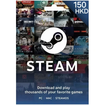 Hong Kong Steam 150 HKD Gift Card