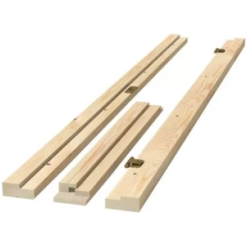 Iekšdurvju kārbas horizontāle 600 92mm M7 neapstrā