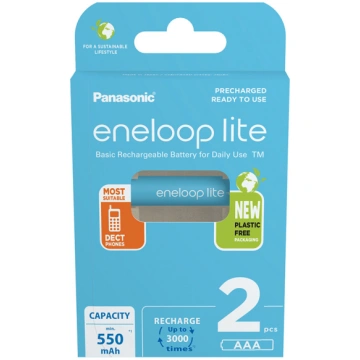 Panasonic eneloop rechargeable battery Lite AAA 55