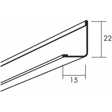 Ecophon Connect perimetra līste 3957