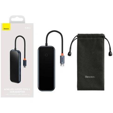 BASEUS ACMEJOY, HUB 4IN1, USB-C TO 3XUSB 3.0 + USB
