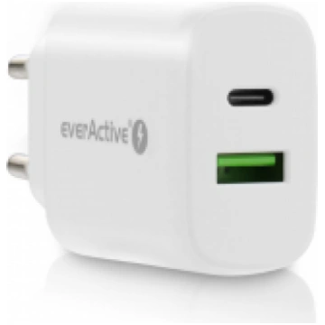 EverActive SC-370Q GaN USB QC3.0 USB-C PD PPS 25W 
