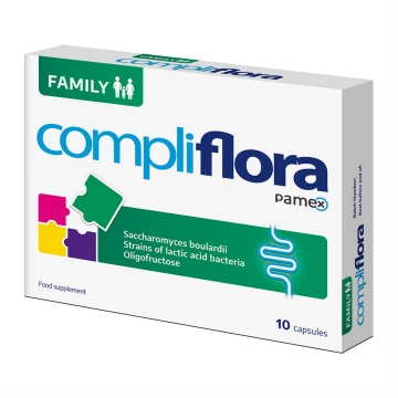 COMPLIFLORA FAMILY, 10 kapsulas Pamex Pharmaceutic