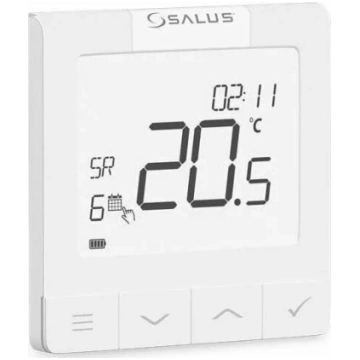 Ultra-plāns zemapmetuma regulators SALUS WQ610, Op