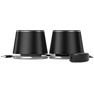 Amazon Basics Bluetooth and USB Speaker with Blue 