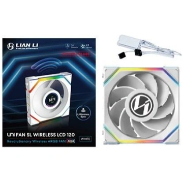 Lian Li UNI FAN SL Wireless LCD 120 Reverse Blade 