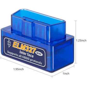 Mini ELM327 Bluetooth V1.5 operētājsistēmai Androi