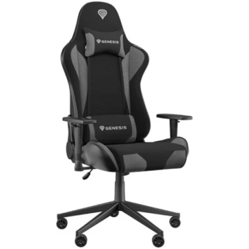 GENESIS Nitro 440 G2, spēļu krēsls, melns/pelēks